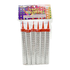 Silver Medium Sparkler | 6ct, Bag