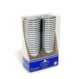 Silver Rim Shot Glass 2Z | 36ct, Box