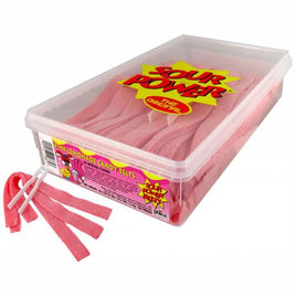 Sour Power Belts Pink Lemonade Tub | 2.5lb, Tub