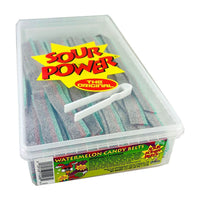 Sour Power Belts Watermelon Tub | 2.5lb, Tub