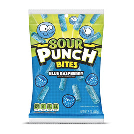 Sour Punch Blue Raspberry Bites | 5oz