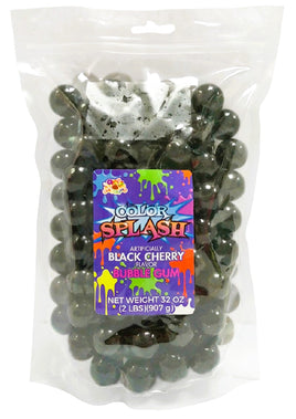 Splash Gumballs (1") Black