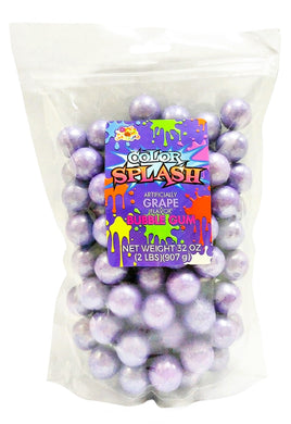 Splash Gumballs (1") Purple