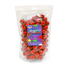 Splash Gumballs (1") Red