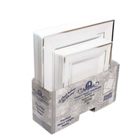 Square Silver Rim Plate | 50ct, Bag