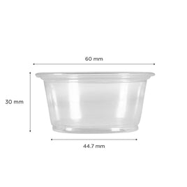 Squat Port Cup (2 oz) | 50ct, Bag