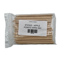 Sticks Apple Pointd Aproximated | 50ct, Bag