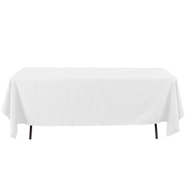Table Cover (60"X 126") Poly Rectangular White | Bag