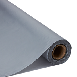 Table Cover Plastic Roll 40 x 100 Silver