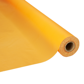 Table Cover Plastic Roll 40 x 100 Yellow