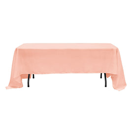 Table Cover Poly Rectangular (60" X 126") Blush | Bag