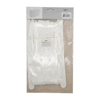 Table Skirt (30"X 14") Met White | Bag