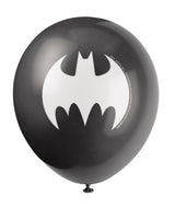 Theme Balloons 12 Inch Batman | 8ct Bag