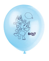 Theme Balloons 12 Inch Bluey | 8ct Bag