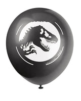 Theme Balloons 12 Inch Jurassic World | 8ct Bag