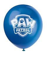 Theme Balloons 12 Inch Paw Patrol | 8ct Bag