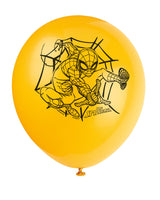 Theme Balloons 12 Inch Spiderman | 8ct Bag