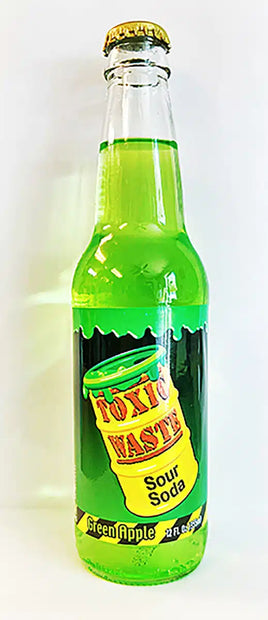 Toxic Waste Green Apple Sour Soda