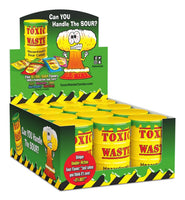 Toxic Waste Original Bank Yellow Assorted Sour Candy | 3oz, Tub