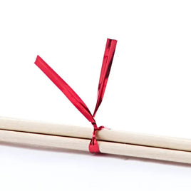 Twist Ties Red Met | 500ct, Bag