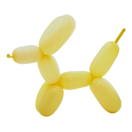 Twisting Balloon- Yellow 100ct