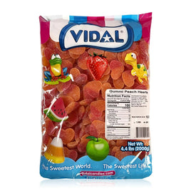 Vidal Gummy Peach Hearts