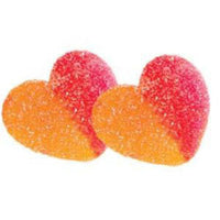 Vidal Gummy Peach Hearts | 4.4lb, Bag