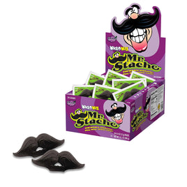 Wack-O-Wax  Grape Mr. Stache | 24ct, Box