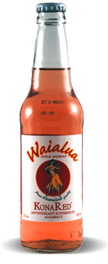 Waialua Soda Works Kona Red Antioxidant Superfruit Of Hawaii – Soda Pop Stop