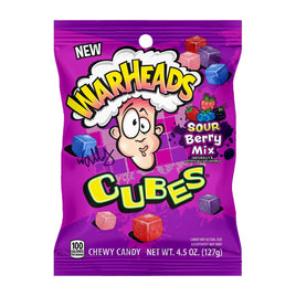 Warheads Berry Cubes | 4.5oz, 12ct, Case