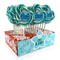 Whirly Pop  It's A Boy Raspberry | 1.5oz, 24ct, Case