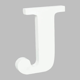 Wooden Letter J (7.5") | Bag