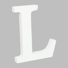 Wooden Letter L (7.5") | Bag