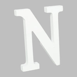 Wooden Letter N (7.5") | Bag