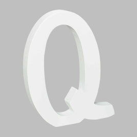 Wooden Letter Q (7.5") | Bag