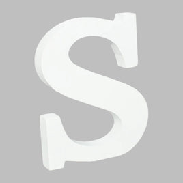 Wooden Letter S (7.5") | Bag