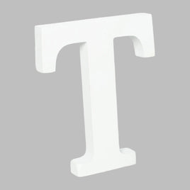 Wooden Letter T (7.5") | Bag