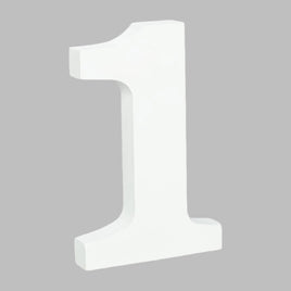 Wooden Number 1 (7.5") | Bag