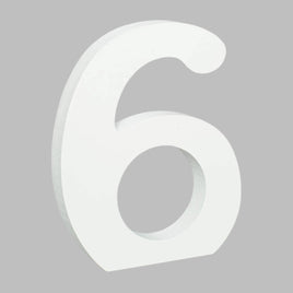 Wooden Number 6 (7.5") | Bag