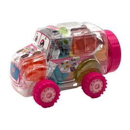 Yummy 8 pcs Jelly Girl Mini Car