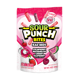 American Licorice Sour Punch Bites Reds 9oz