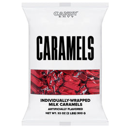 Candy Envy Caramel Foil Red | 2lb, Bag