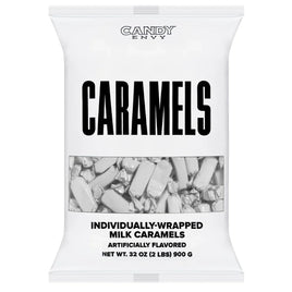 Candy Envy Caramel Foil White | 2lb, Bag